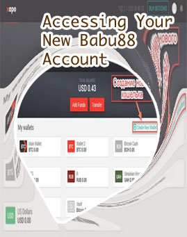 Create a new babu88 account