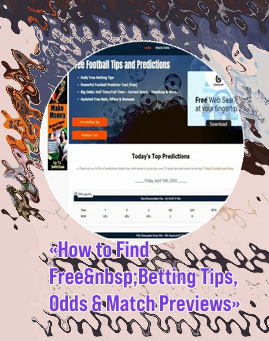 Free football tips and predictions for today