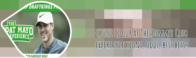Odds cj cup